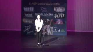 Song Ji Eun(송지은) - Person who I miss(보고 싶은 사람) Performance by FJDC Trainee 2016