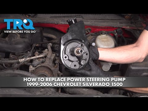 How to Replace Power Steering Pump 1999-2006 Chevrolet Silverado 1500