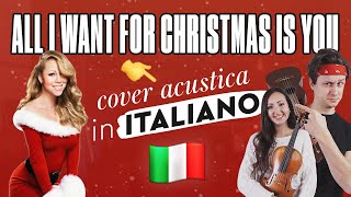 Musik-Video-Miniaturansicht zu ALL I WANT FOR CHRISTMAS IS YOU in ITALIANO Songtext von Andrea Cerrato
