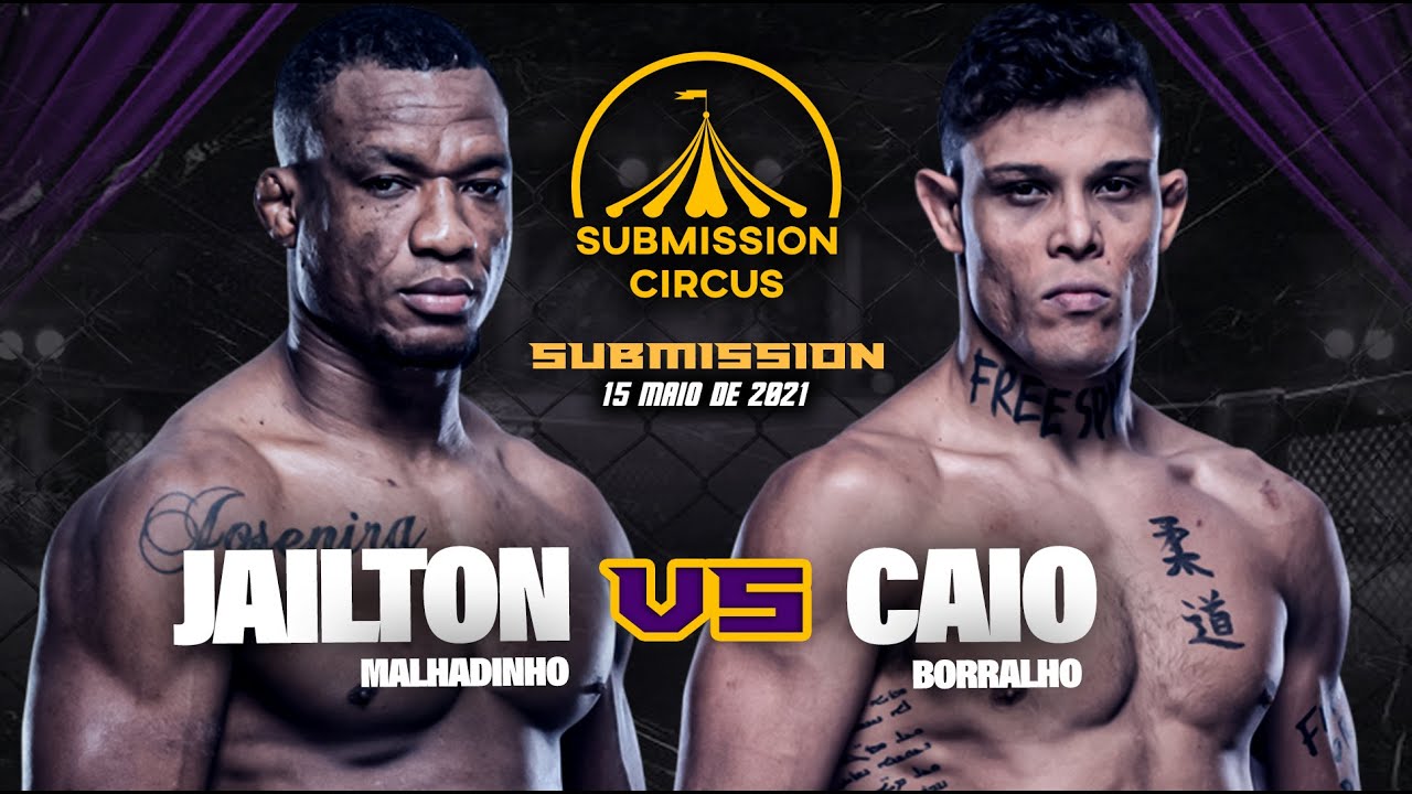 Jailton Malhadinho vs Caio Borralho - Luta de Submission no Submission Circus | Thunder Fight