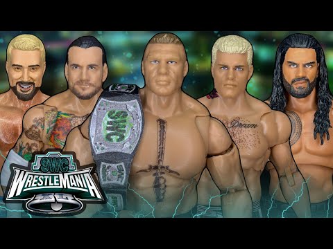 SWC WrestleMania 2025 - Full Action Figure Show!