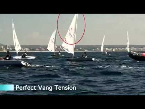 How to trim your vang downwind Laser