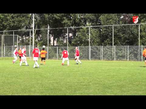 Voetbalwedstrijd Beek Vooruit 8 - Rood-Wit 6