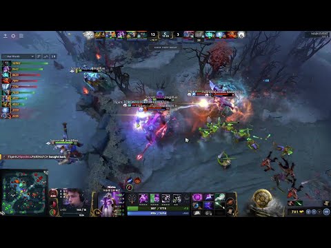 Nisha Void Spirit Surviving 4 Man Ganks, Team Secret vs Team Spirit TI 10 Lower Bracket Final Game 1