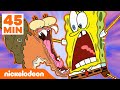 SpongeBob |45 min de VREEMDSTE huisdieren van Bikinibroek | Nickelodeon Nederlands