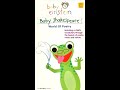 Closing To Baby Einstein Baby Shakespeare 2003 VHS