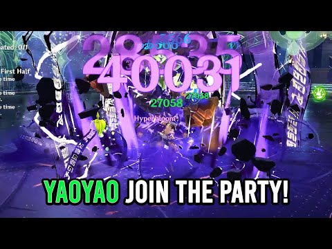 Yaoyao Joins Cyno Quickbloom Team | Genshin Impact