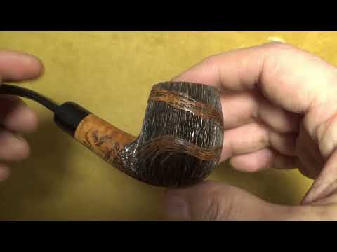 Pipa Amorelli Penna di San Michele - Bent Billiard - AM291