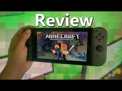 Gaming Console Nintendo Switch Minecraft Edition video