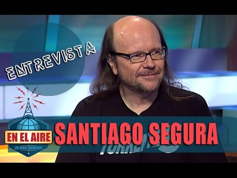 Andreu Buenafuente entrevista a Santiago Segura - En el aire