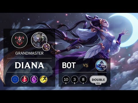 Diana Bot vs Ashe - EUW Grandmaster Patch 9.20