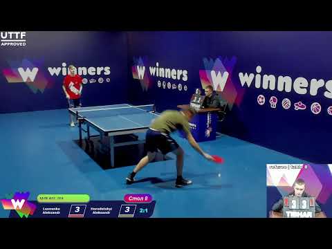 Leonenko Aleksandr - Horodetskyi Aleksandr. WINners CUP Table Tennis 8 31.12.2020 20:15