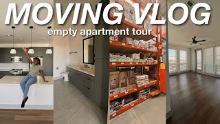 MOVING VLOG #2 | Dallas empty apartment tour + prep for move!