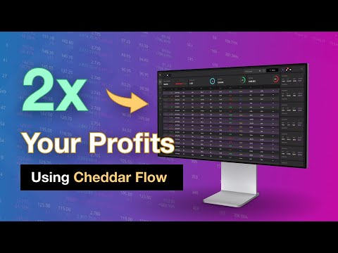 How To 2x YOUR PROFITS using Cheddar Flow