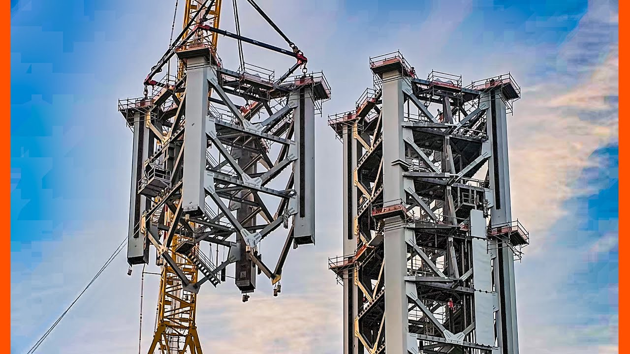 Tower Module 6 Stacked, S30 Raptor Swapped | SpaceX Boca Chica