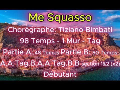 Me Squasso-Line Dance-Démo-Teach Count "Fr"(lien fiche chorée "Fr" dans l'espace des commentaires)