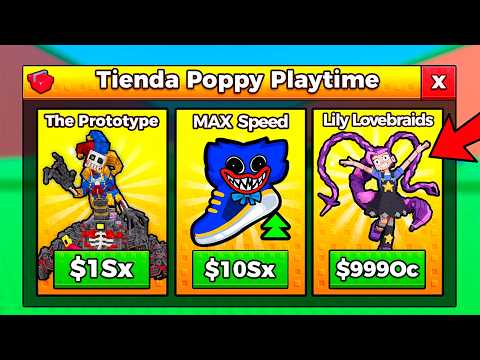 Tsunami Brainrot pero, tengo TIENDA de POPPY PLAYTIME