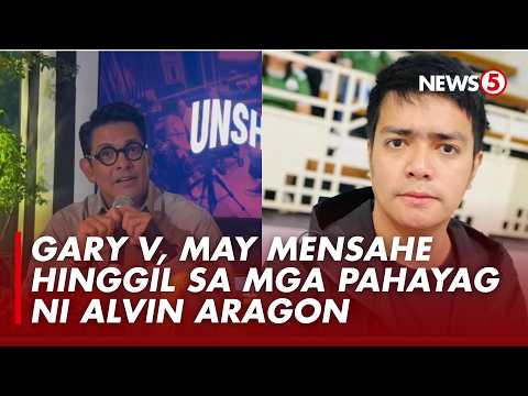 Gary V, may mensahe hinggil sa kontrobersyal na religious statements ni Alvin Aragon