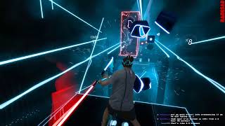 Beat Saber - Legend - Expert - Darth Maul Staff saber COMPLETED! #RevengeOfThe5th comes early!