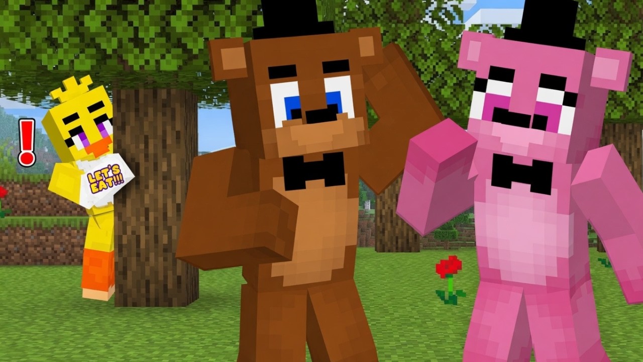 Freddy Has a SECRET Sister in Minecraft
