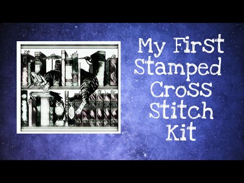 My First Stamped Cross Stitch Kit!