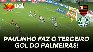 FLAMENGO 0 X 3 PALMEIRAS: PAULINHO SACRAMENTA VITÓRIA DO VERDÃO, QUE ABRE SETE PONTOS NO BRASILEIRÃO