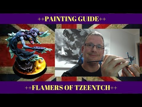 WARHAMMER PAINTING GUIDE: Flamers of Tzeentch