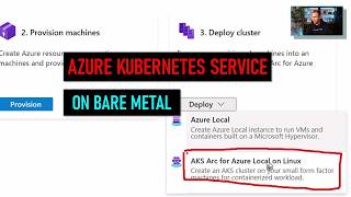Azure Kubernetes Service (AKS) on bare metal