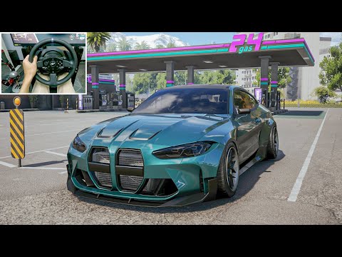 Building a BMW M4 G82 Ultimate Spec - CarX Street PC | Thrustmaster T300RS gameplay
