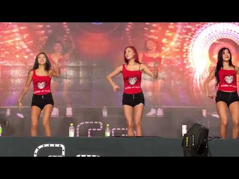 170831 코엑스 월드컵 최종예선 거리응원전 치어리딩 # 아이폰 직캠 - 05