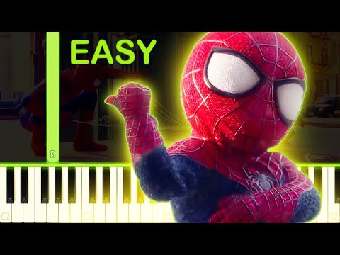 The Amazing Spider-Man Baby Dance - EASY Piano Tutorial
