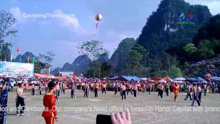 preview picture of video 'Fireworks Festival 2013 Quang Uyen Dist Cao Bang Province - Cao Bằng: Lễ hội pháo hoa Quảng Uyên'