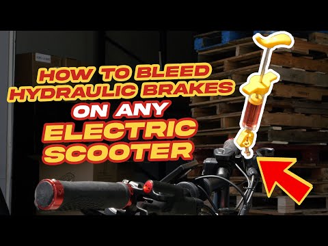 How to Bleed Hydraulic Brakes on any Electric Scooter | Voromotors tutorial
