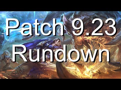 PRESEASON 2020 PATCH RUNDOWN! League of Legends Patch 9.23