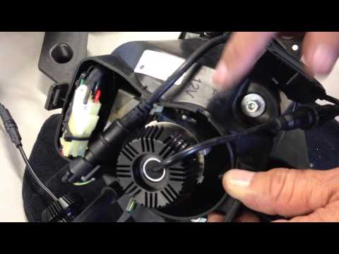 Spyder RT LED headlight install