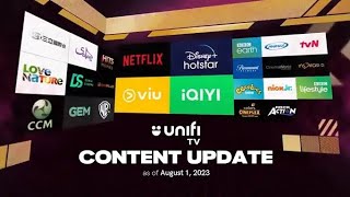Download lagu Content Update: August 2023 | Unifi TV [Fanmade] mp3