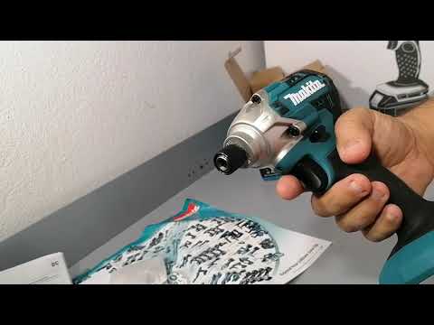 Makita DTD156Z Akumuliatorinis smūginis suktuvas, 18 V,Li-ion 155 Nm, LED, Be akumuliatorių ir kroviklio! video