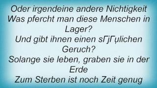 Slime - Der Tod Ist Ein Meister Aus Deuschland Lyrics