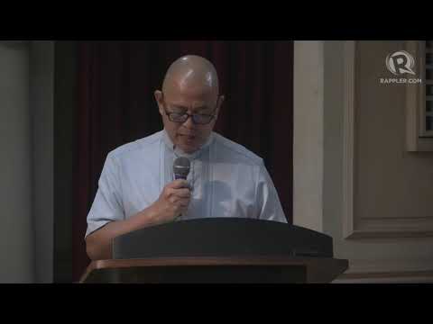 Fr Robert Reyes says death threats vs priests began with Duterte