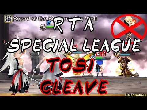 SUMMONERS WAR / SPECIAL LEAGUE TOSI CLEAVE. RTA MVP