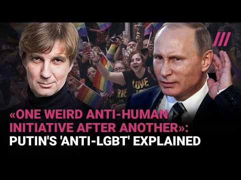 Anti-LGBT Putin: Partly Soviet, Partly Criminal