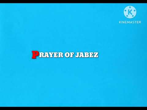 Prayer of Jabez Song (Audio)