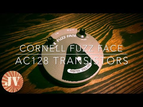 CORNELL FUZZ FACE   AC128 TRANSISTORS