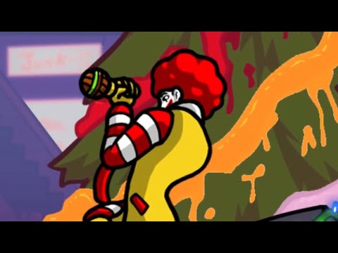Friday Night Funkin' Mod Showcase: Ronald McDonald + "Deaf to All but the Ronald" Custom Song!