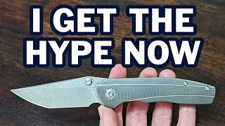 Kody Eutsler DUKling - Small Details Overview - Custom Titanium Frame Lock Folding Knife