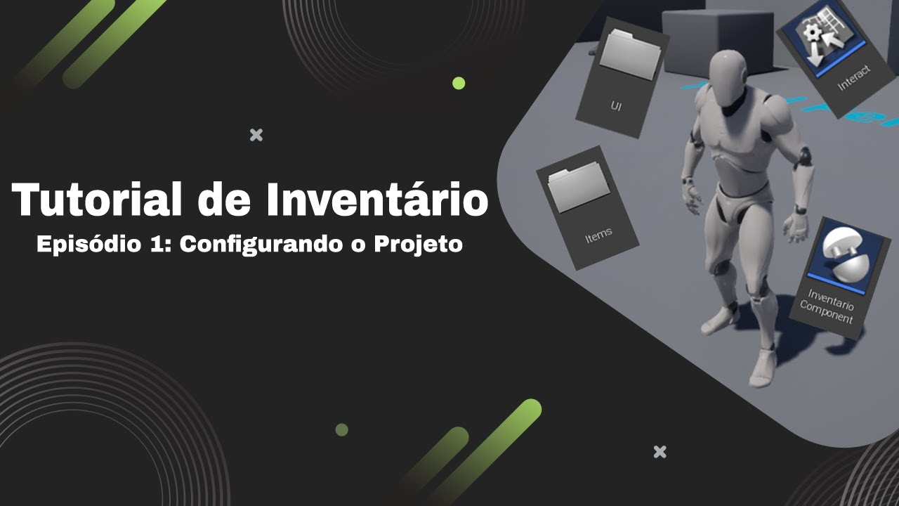Unreal Engine Tutorial: Como Criar Inventários! EP 1 (Single)