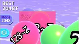 BALL RUN 2048 - INFINITY MODE GET 128´A [ 128DLA ] - P2 - 16{W TO 256~Z [ 256BJZ ]