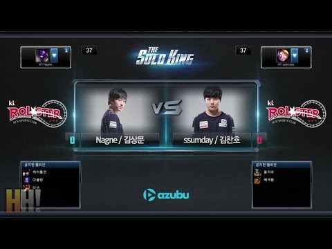 Nagne vs Ssumday - Game 1 - "The Solo King" Korean 1v1 Tournament