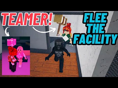 Trolling a Teaming and Targeting Beast in Flee the Facility!