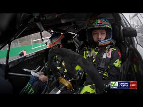 Valentino Rossi with ENEOS in Monza Rally 2017